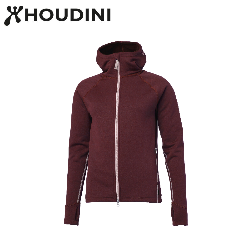 瑞典【Houdini】W`s Power Houdini 女款 Power Stretch® Pro™保暖外套 破壞紅