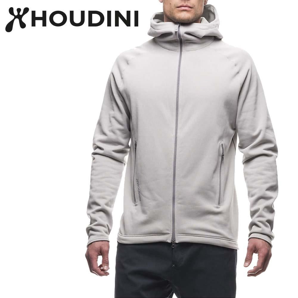 瑞典【Houdini】M`s Outright Houdi 男款 Power Stretch® Pro™ Light 保暖外套 moonsafari grey 月下旅行灰