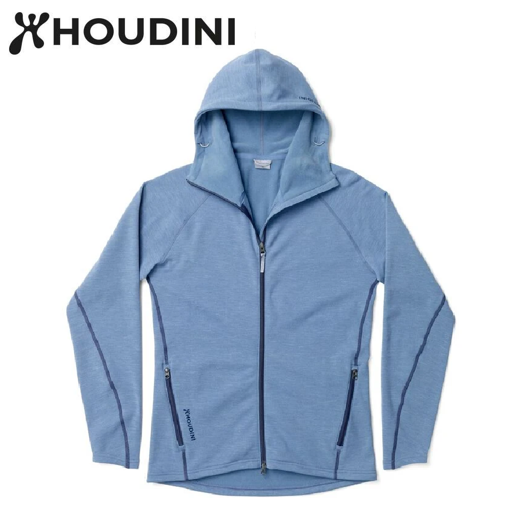 瑞典【Houdini】M`s Outright Houdi 男款 Power Stretch® Pro™ Light 保暖外套 301 pale blue 灰藍