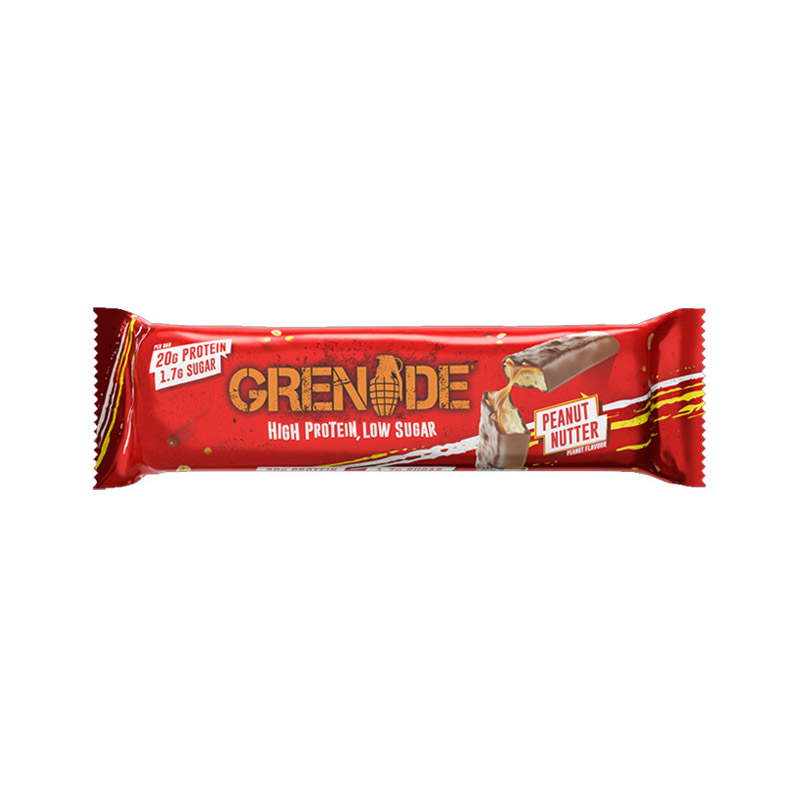 英國 GRENADE 牛奶蛋白棒 巧克力花生