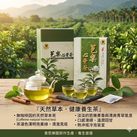 芭樂心葉茶-茶包