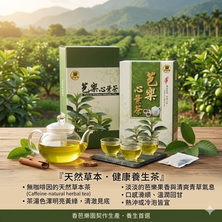 芭樂心葉茶-茶包