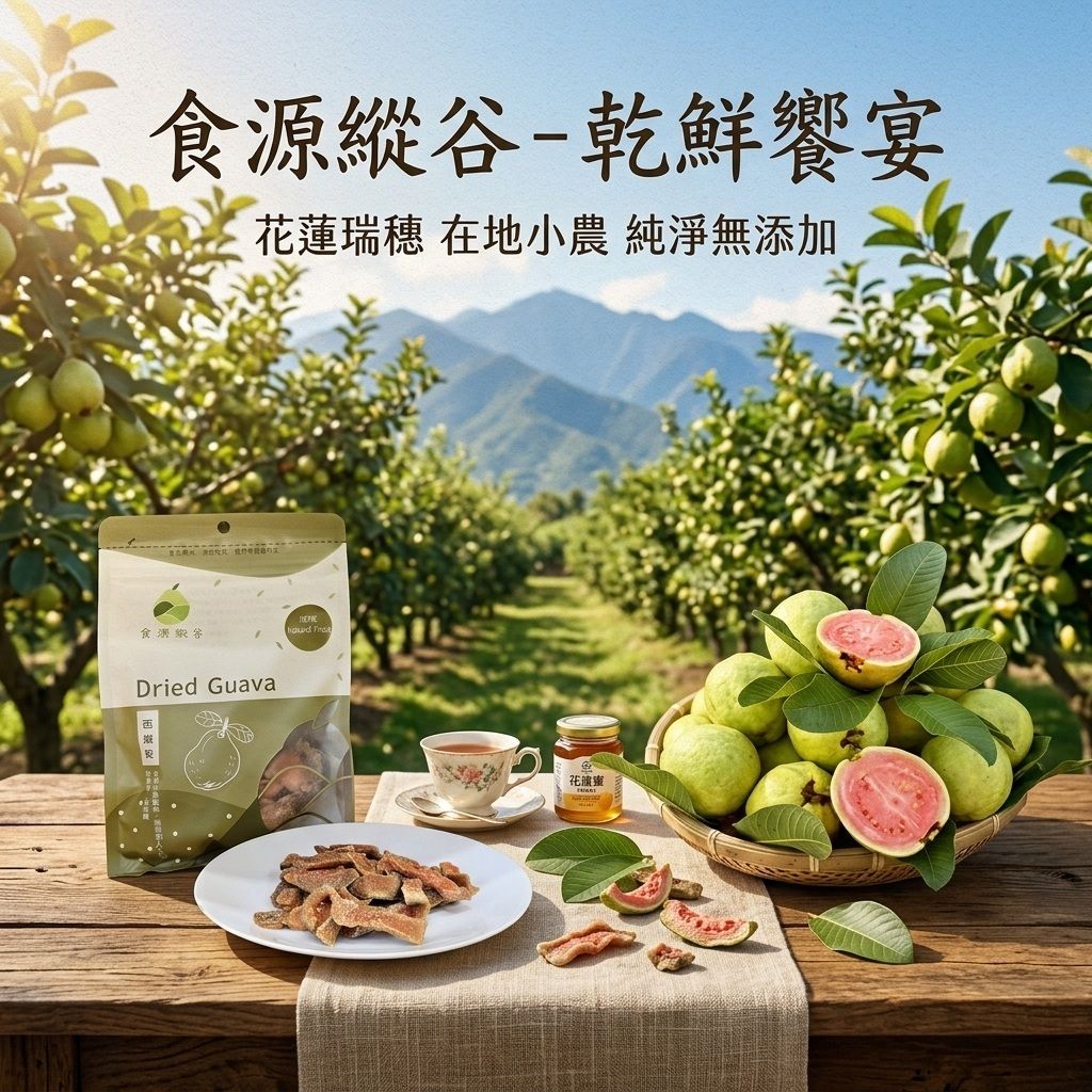 食源緃谷-芭樂果乾