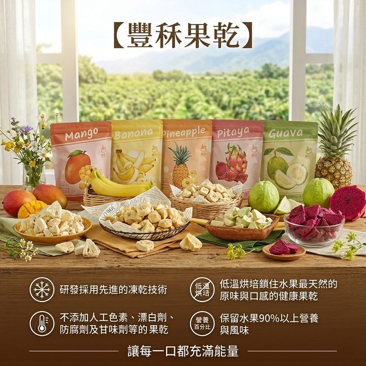 豐秝-真。果乾