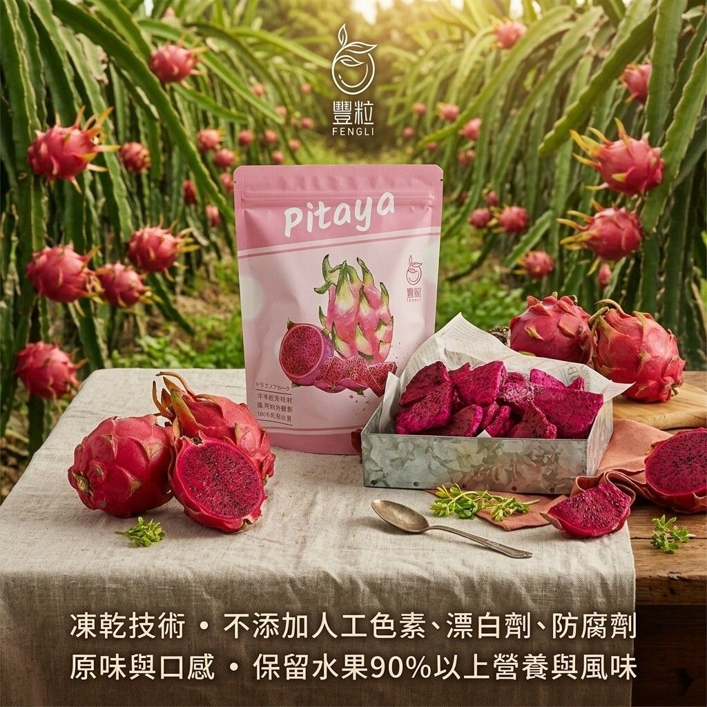 豐秝-真。果乾-火龍果25g-2