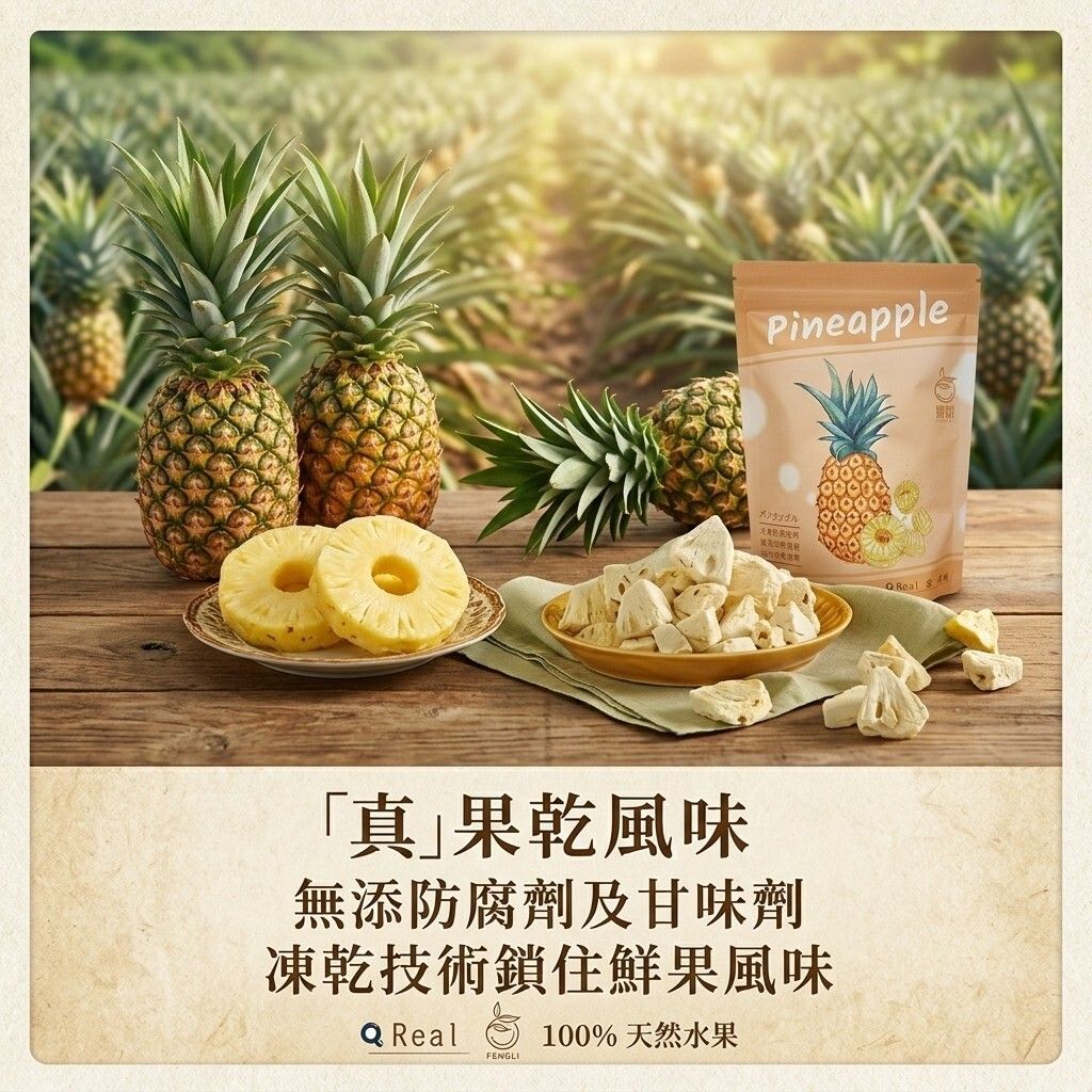 豐秝-真。果乾-鳳梨25g-2