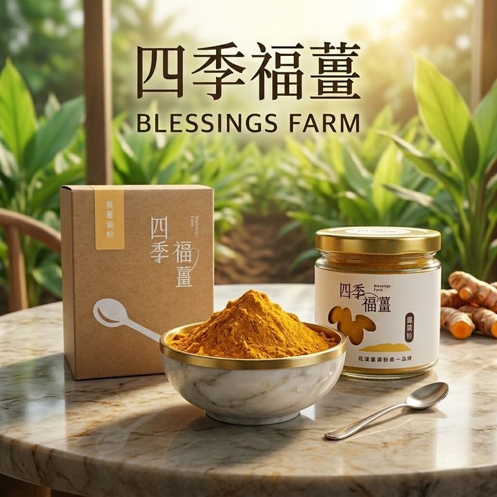 四季農產品-薑黃粉