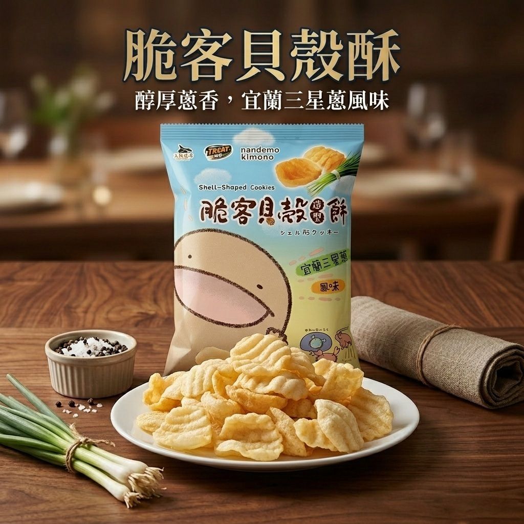 太陽農場-脆客-宜蘭三星蔥風味45g