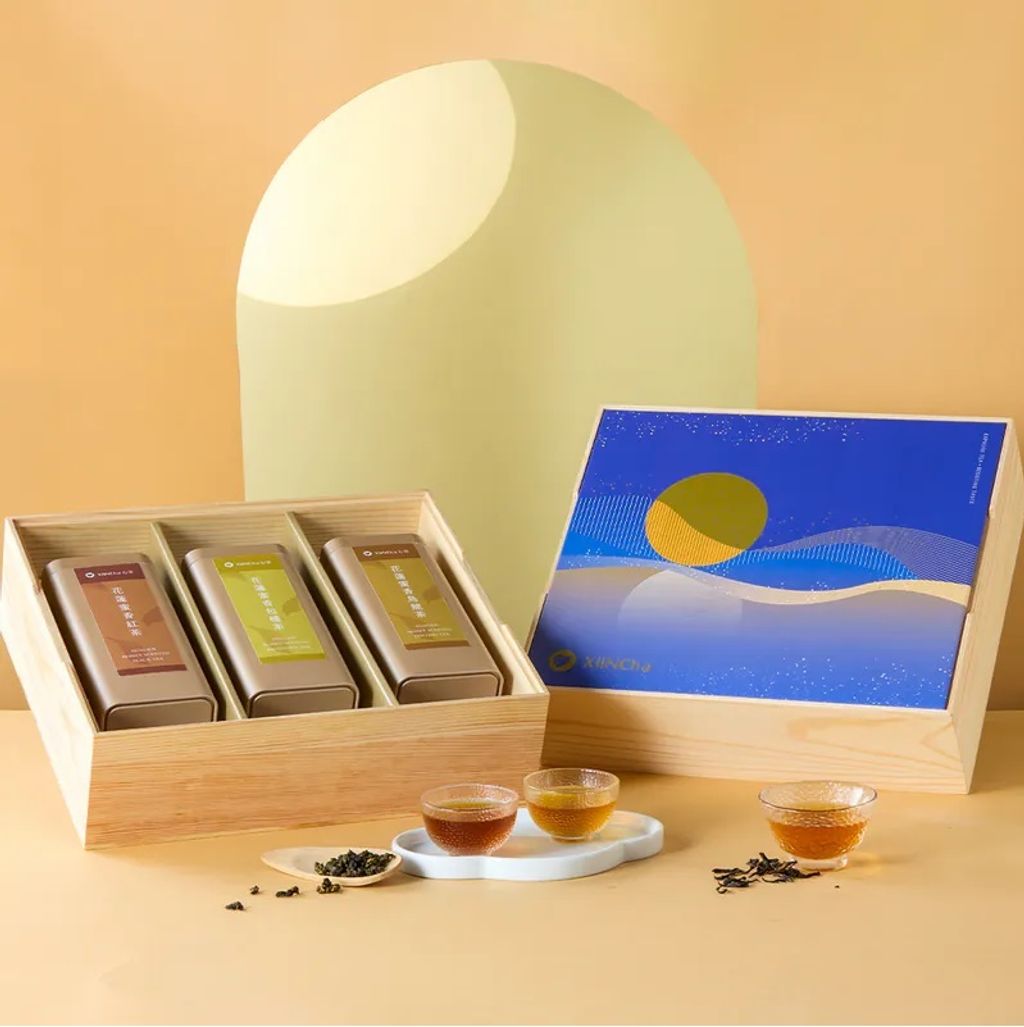心茶-2026長韻松木禮盒3入(茶葉罐組)附提袋-1