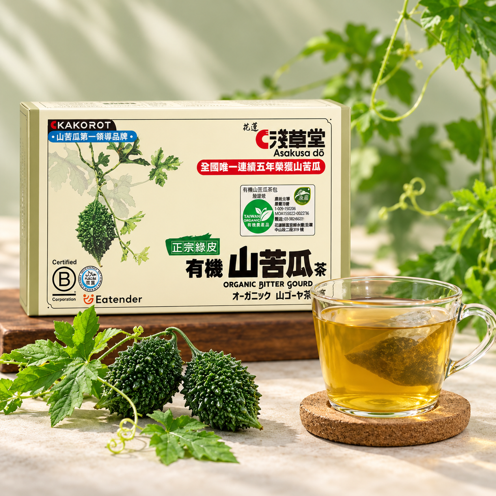 淺草堂有機山苦瓜茶