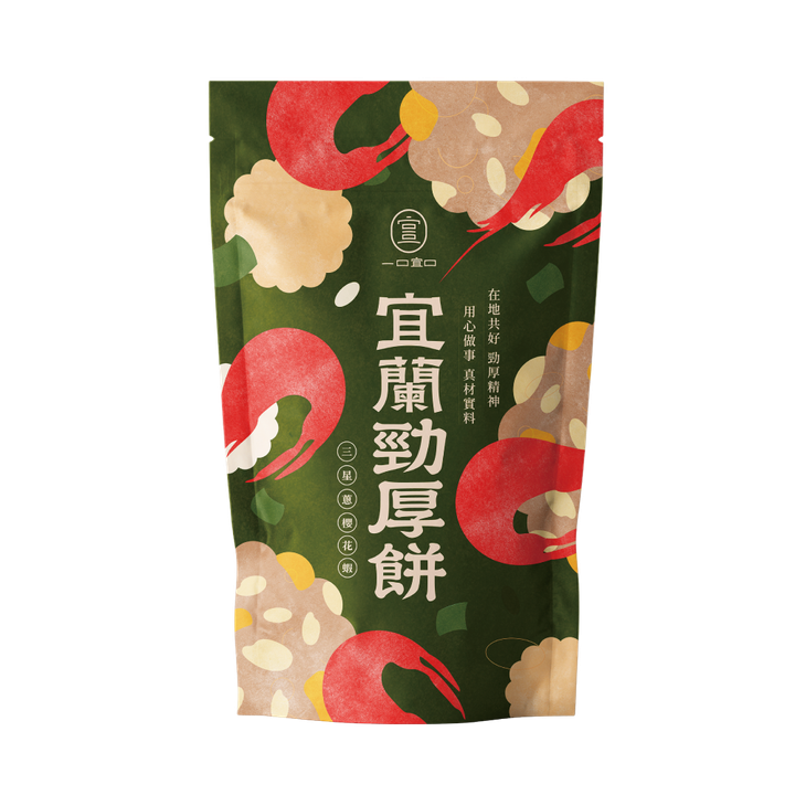 _去背勁厚餅10入-三星蔥櫻花蝦正面