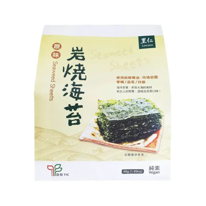 [LEEZEN] Seaweed Sheets (12g x 4 pkt)