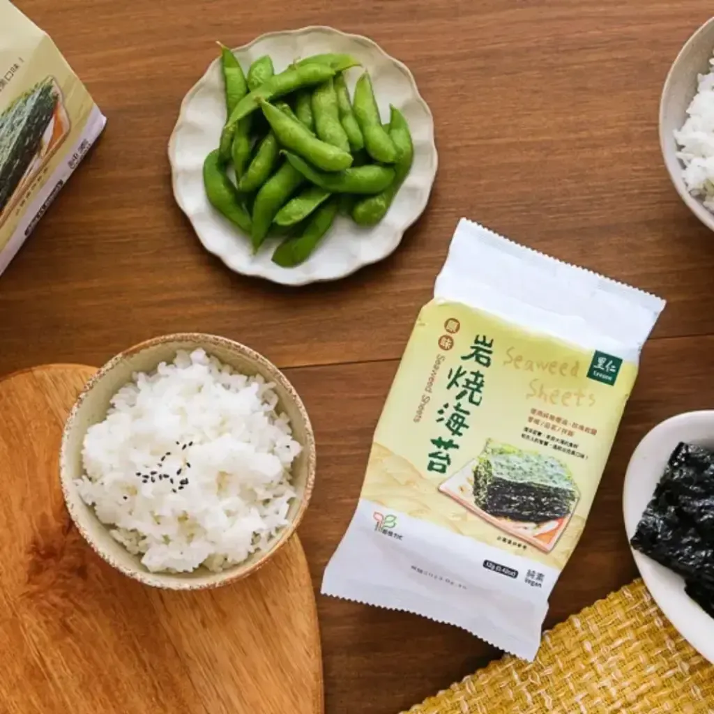 [LEEZEN] Seaweed Sheets (12g x 4 pkt) (1)