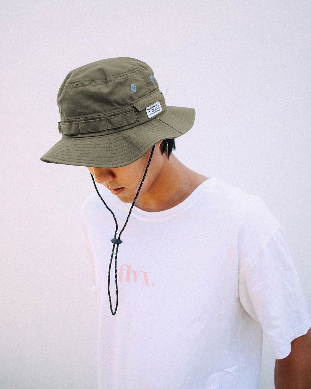 Fishermen's Bucket Hat 抽繩漁夫帽- 綠色– theflvxco.tw