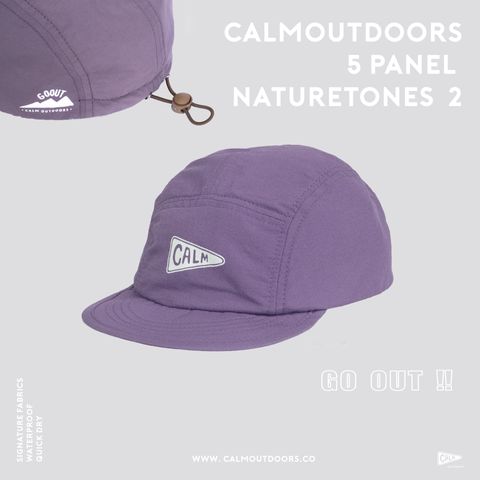 5 panel naturetones  : Purple rose