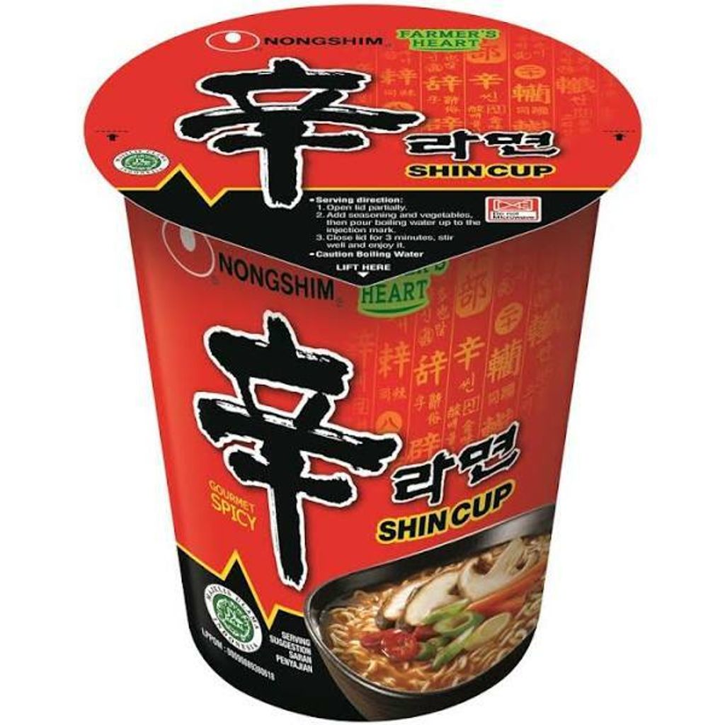 Nong Shim Shin Cup - Spicy Mushroom 70gm.jpg