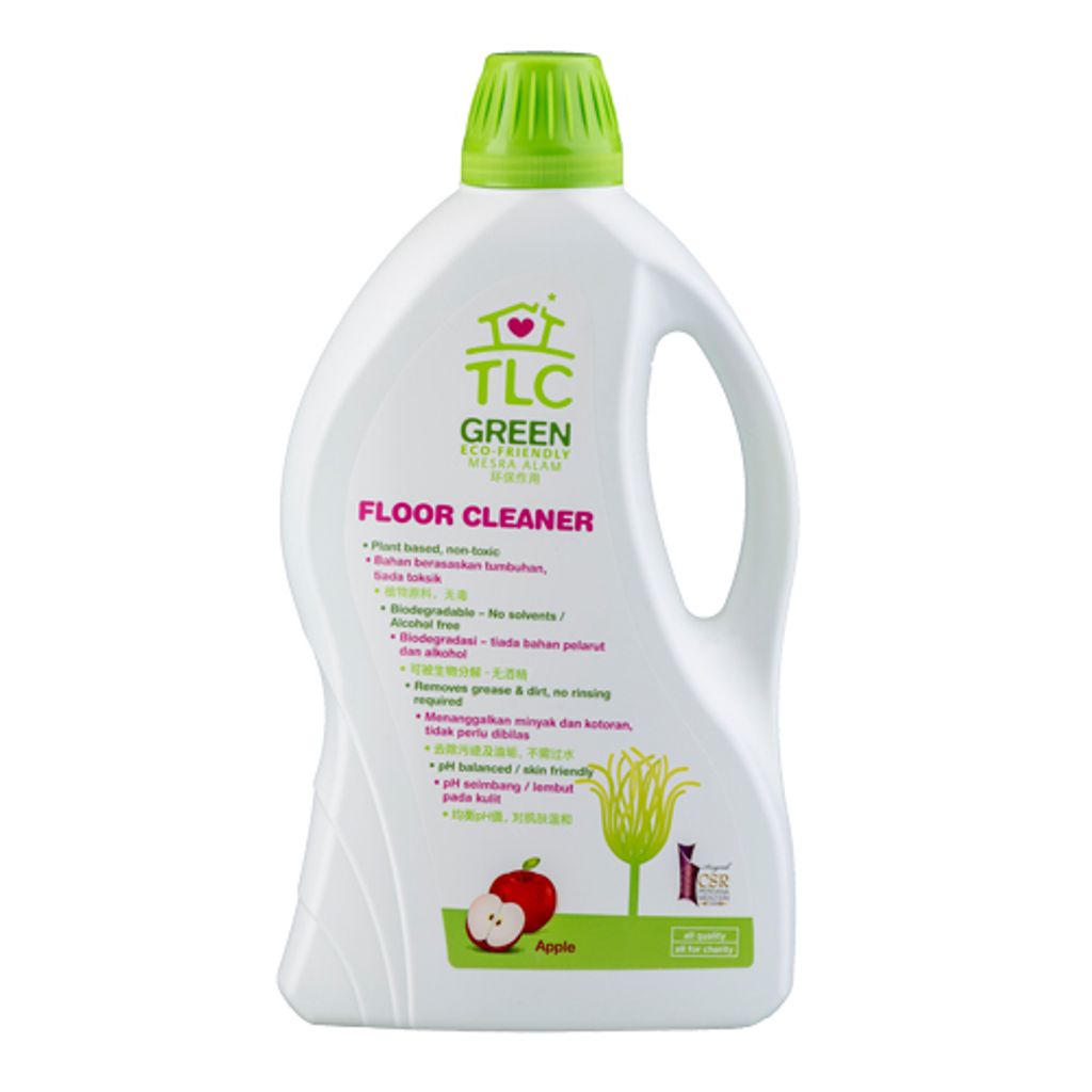 TLC Green Floor Cleaner - Apple 2L.jpg