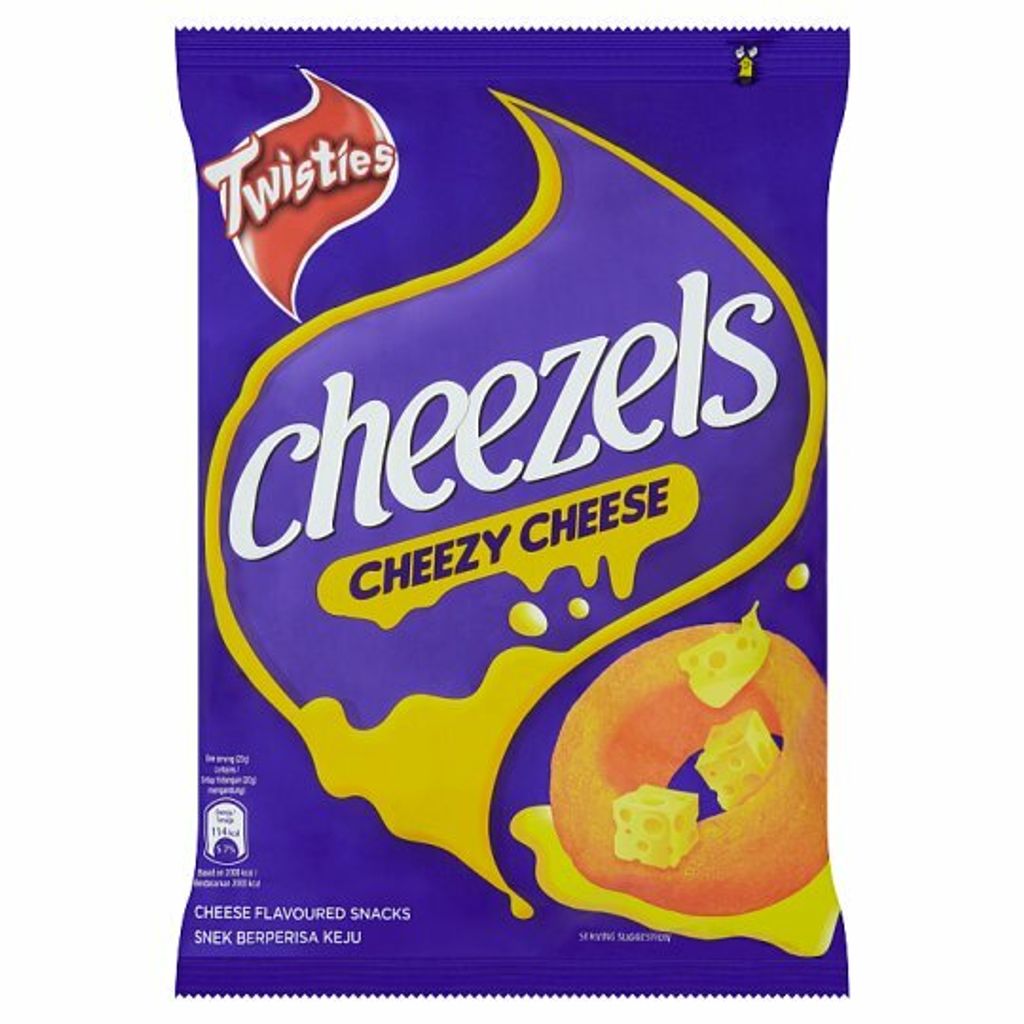 Twisties Cheezels Cheezy Cheese Flavoured Snacks 60g.jpg