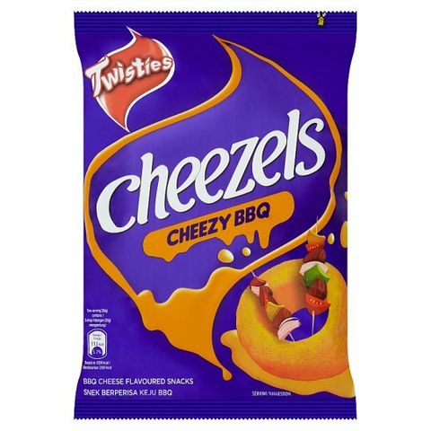 Twisties Cheezels Cheezy BBQ Cheese Flavoured Snacks 60g.jpg