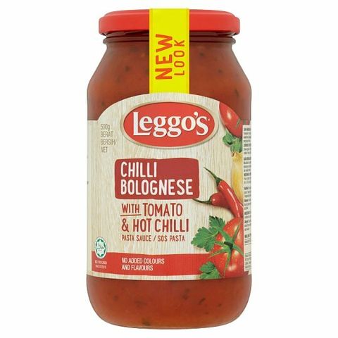Leggo's Chilli Bolognese with Tomato & Hot Chilli Pasta Sauce 500g.jpg