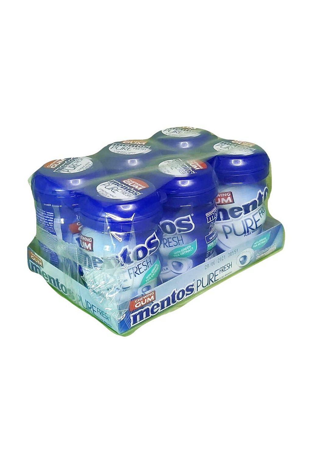 Mentos Chewing-gum parfum menthe extra forte 