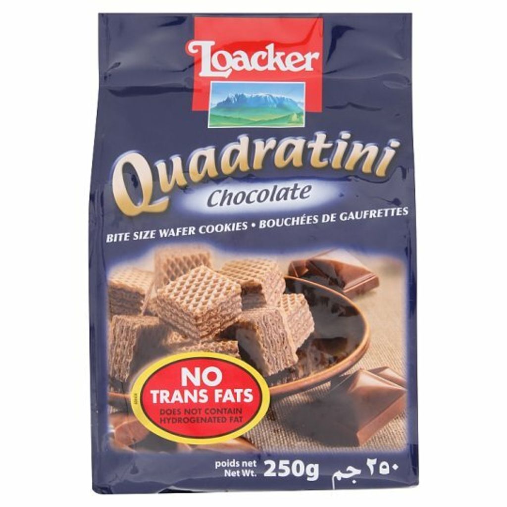 Loacker Quadratini Chocolate Bite Size Wafer Cookies 250g.jpg