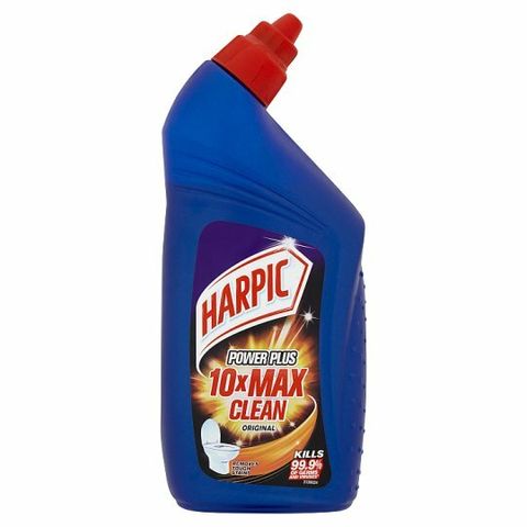 10x Max Harpic Power Plus Toilet Cleaner, Packaging Size: 1 Litre