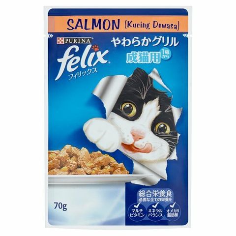 Purina Felix Adult Cat Food with Salmon in Jelly 70g.jpg