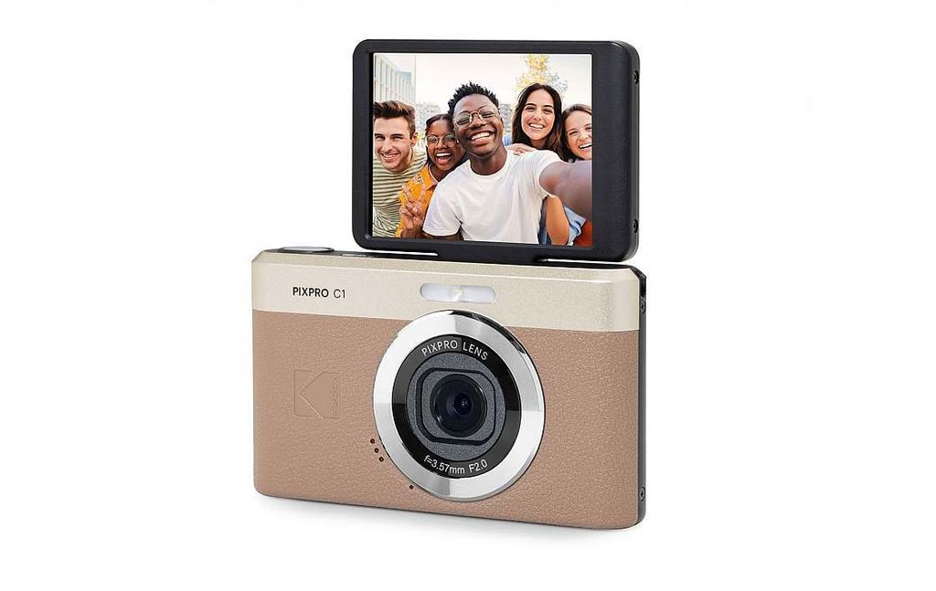 kodak-pixpro-c1-digital-camera-brown-screen