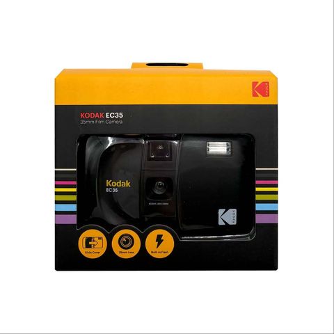 🖤 Kodak EC35 in Midnight BlackFilm photography without the fuss.Meet the Kodak EC35 in Midnight