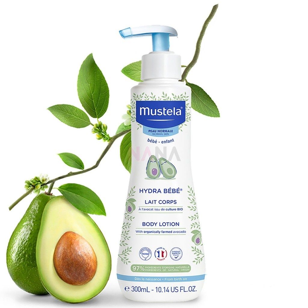 MUSTELA HYDRA BEBE BODY LOTION WITH ORGANICALLY FARMED AVOCADO 300ML – The  Do Good Baby Company