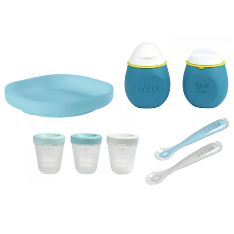 BEABA First Foods Cuillère Silicone Simple - Nuage - Kido Bebe