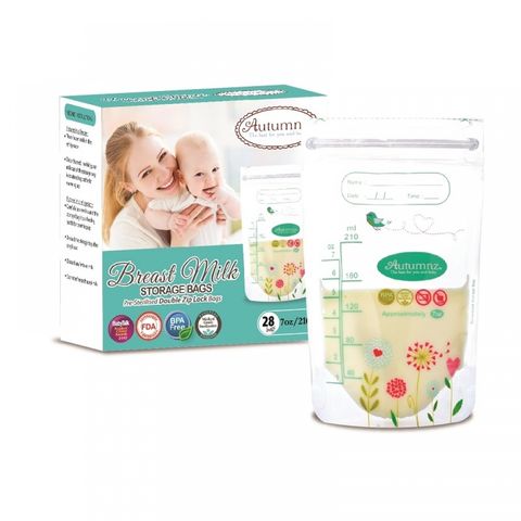 Reusable Double k Baby Thermo Breastmilk Storage Packaging Bags