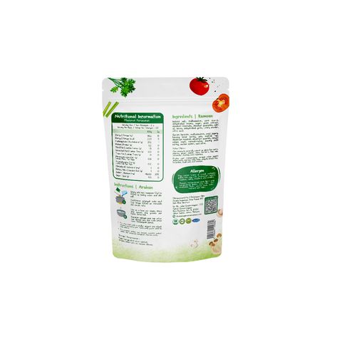 Double Happiness Veggie Broth (Back)