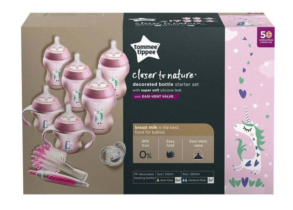 Tommee Tippee Closer To Nature Pink Starter Set- www.AventStore.my (4)-1129x808