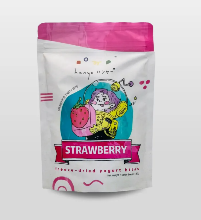 hanya strawberry yogurt
