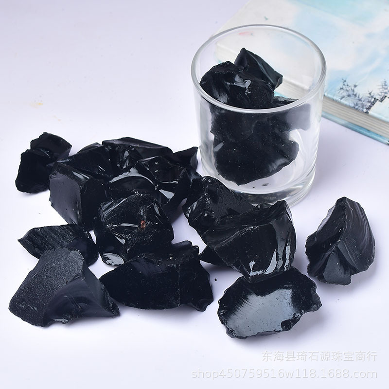 天然黑曜石原礦