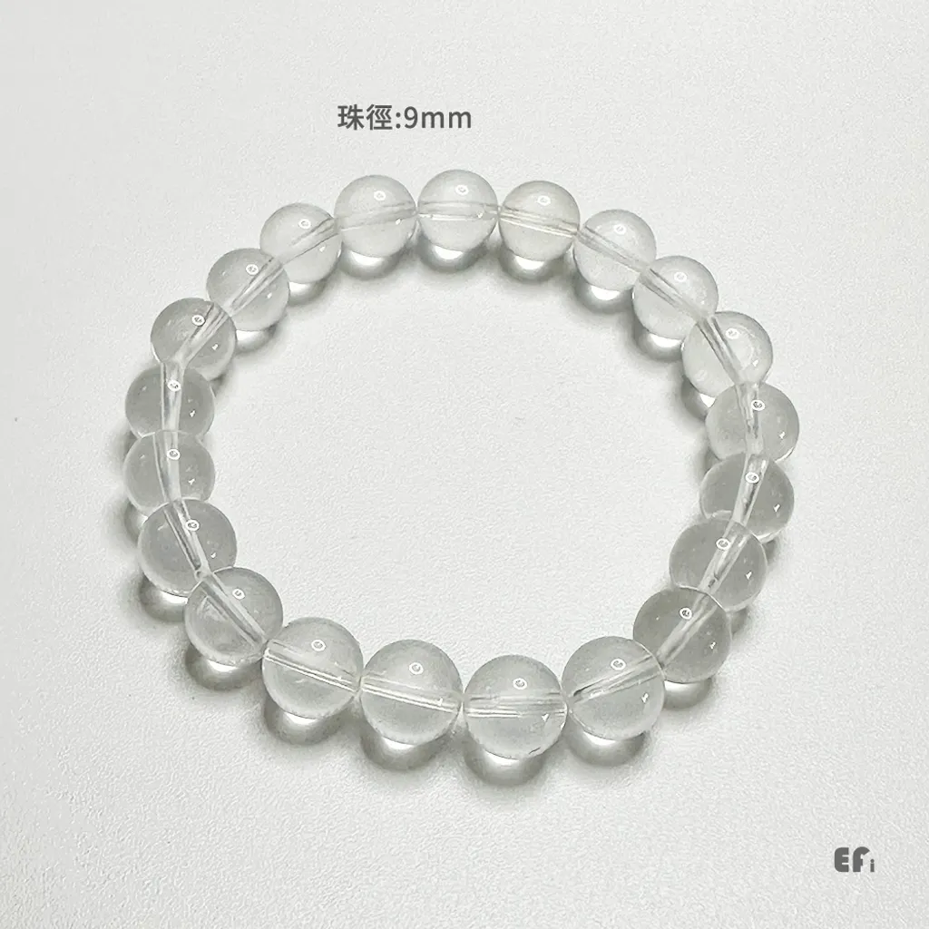 9mm 奶白晶手串