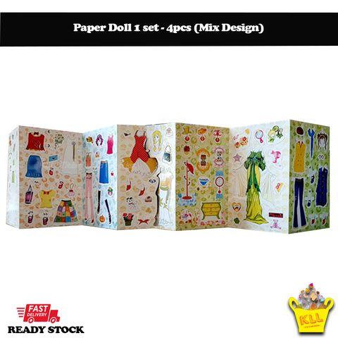 Paper Doll 1 set - 4pcs (Mix Design) 3.jpg