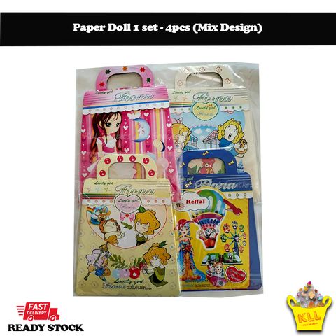 Paper Doll 1 set - 4pcs (Mix Design).jpg