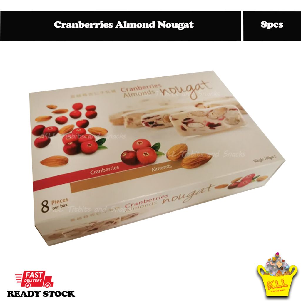 Cranberries Almond Nougat