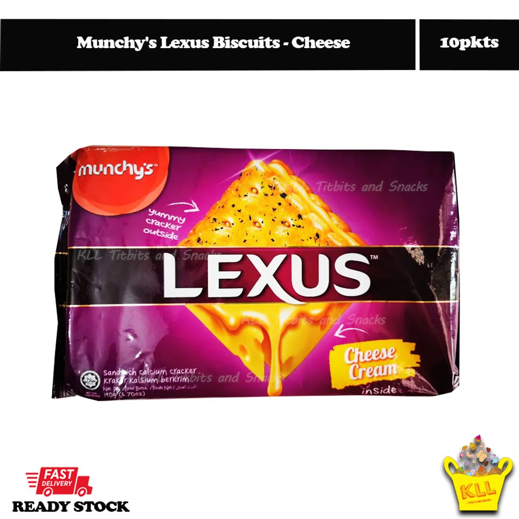 Munchy's Lexus Biscuits - cheese