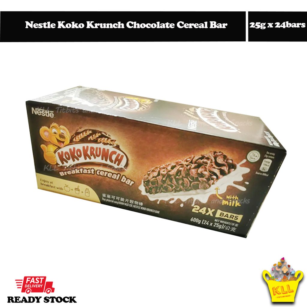 Nestle Koko Krunch Chocolate Cereal Bar 2