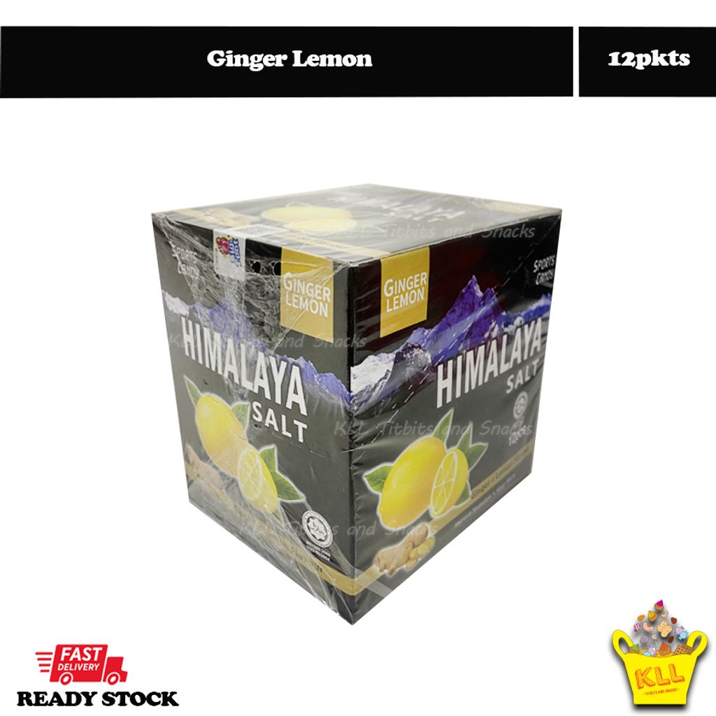 Himalaya Salt Ginger + Lemon Flavour Himalaya Candy & Snack & Nuts Johor,  Kulai, Malaysia Supply