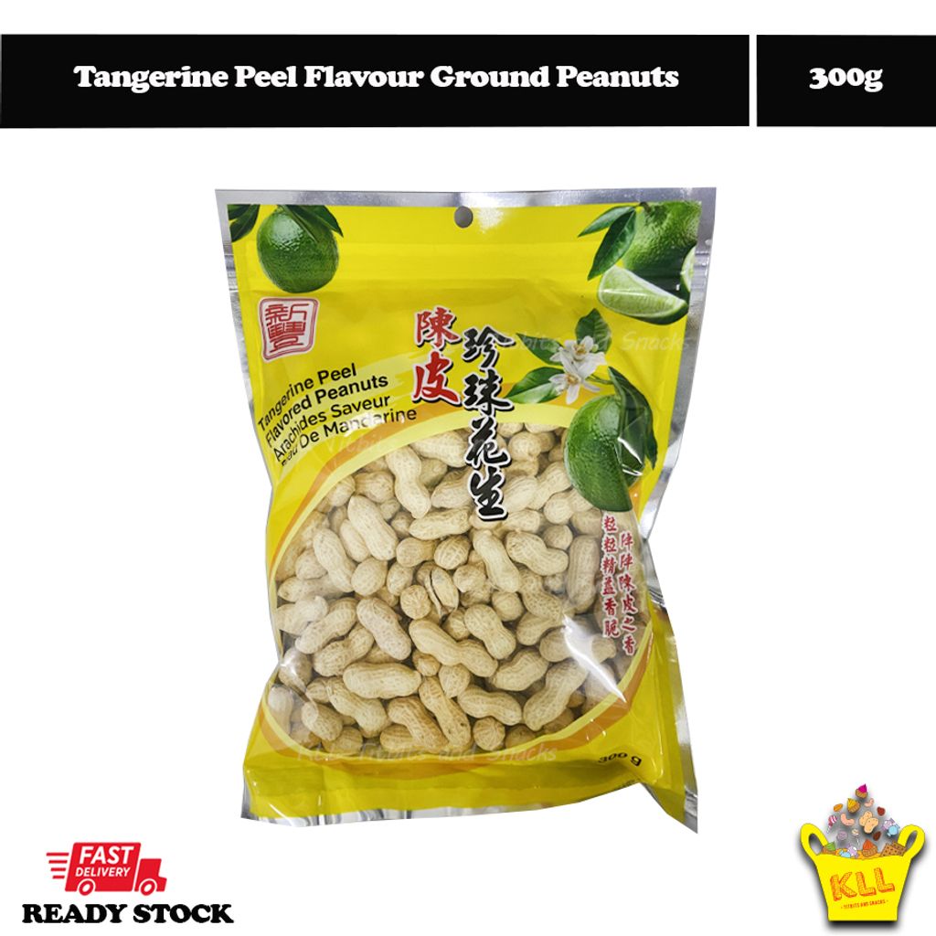 Tangerine Peel flavour ground peanuts