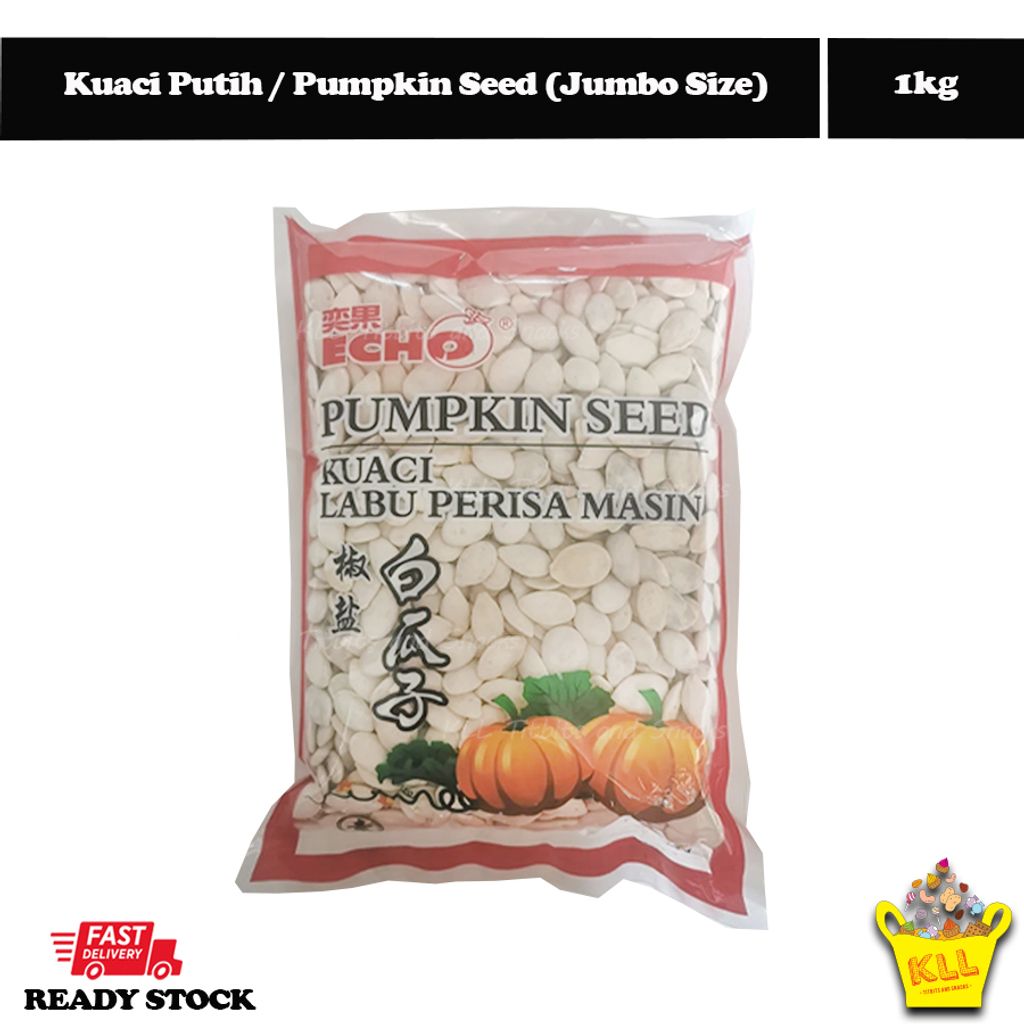 Kuaci Putih Pumpkin Seed (Jumbo Size)