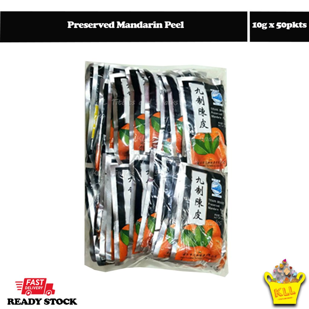 Preserved Mandarin Peel 50pkts