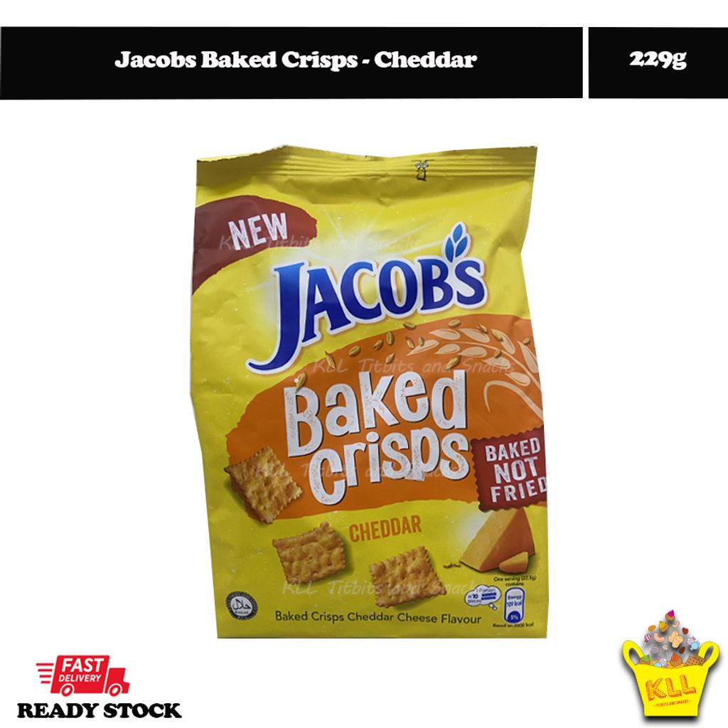 Jacobs Baked Crisps - Cheddar