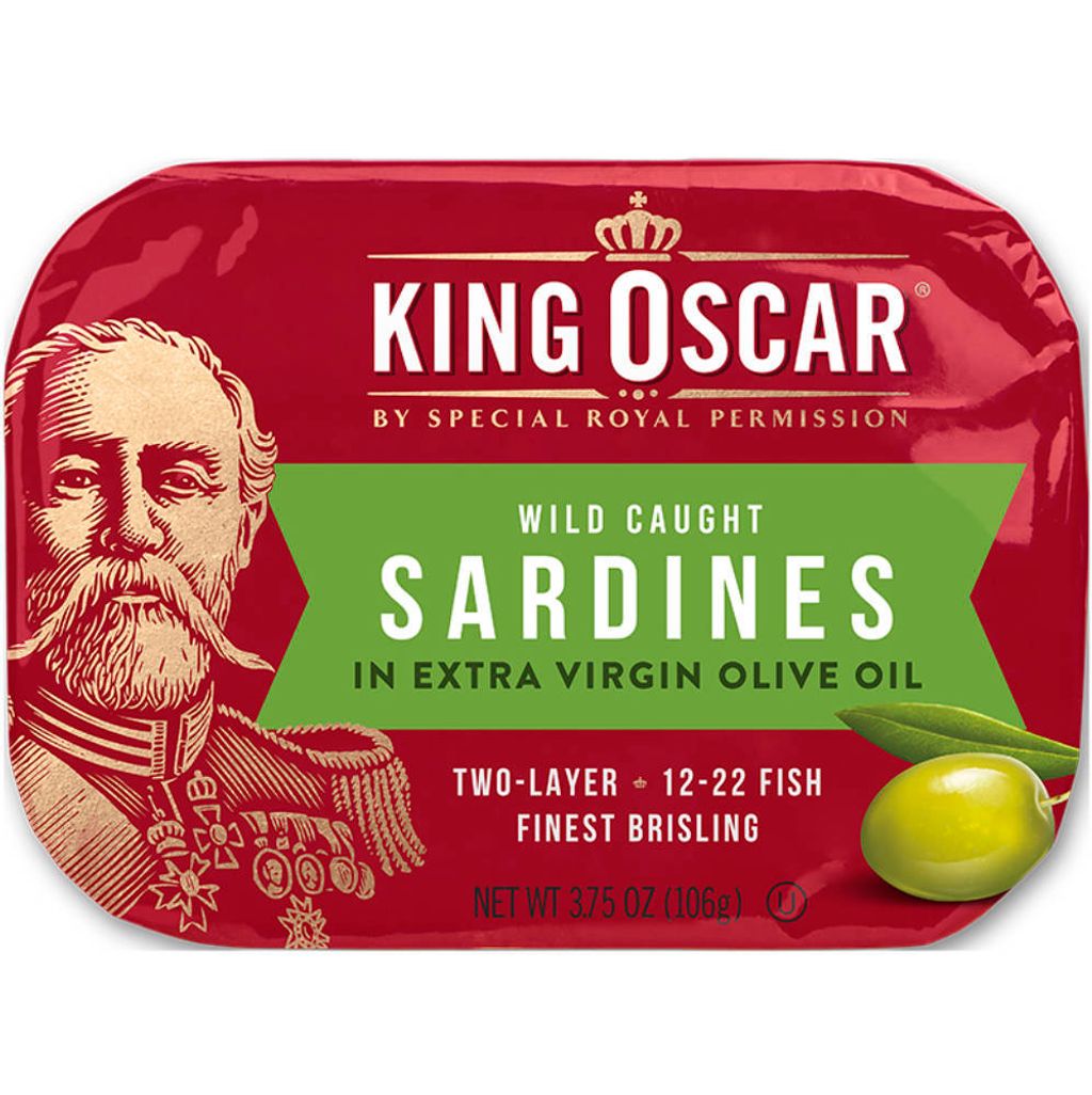 奧斯卡國王橄欖油迷你沙丁魚AD