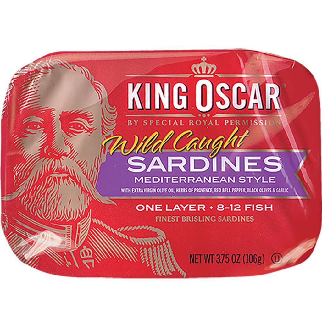 奧斯卡國王橄欖油沙丁魚(地中海風味) AD